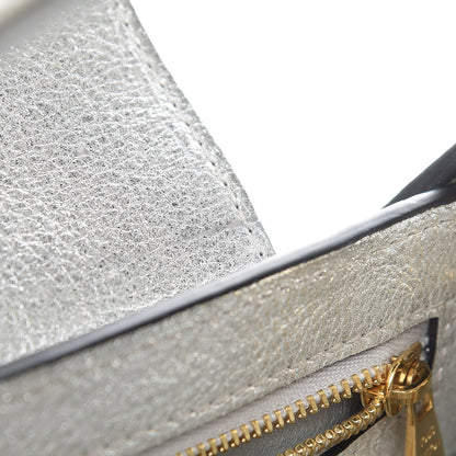 Louis Vuitton Metallic Taurillon Capucines BB Silver 11 of 11