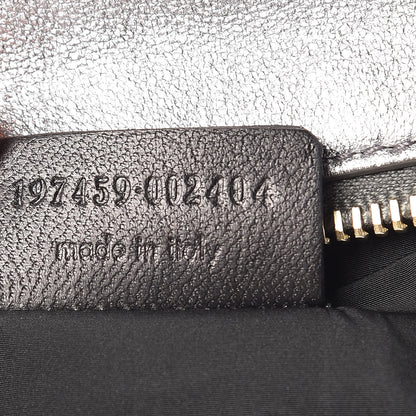 Saint Laurent Metallic Calfskin Y-Mail Mini Bag Silver 7 of 11