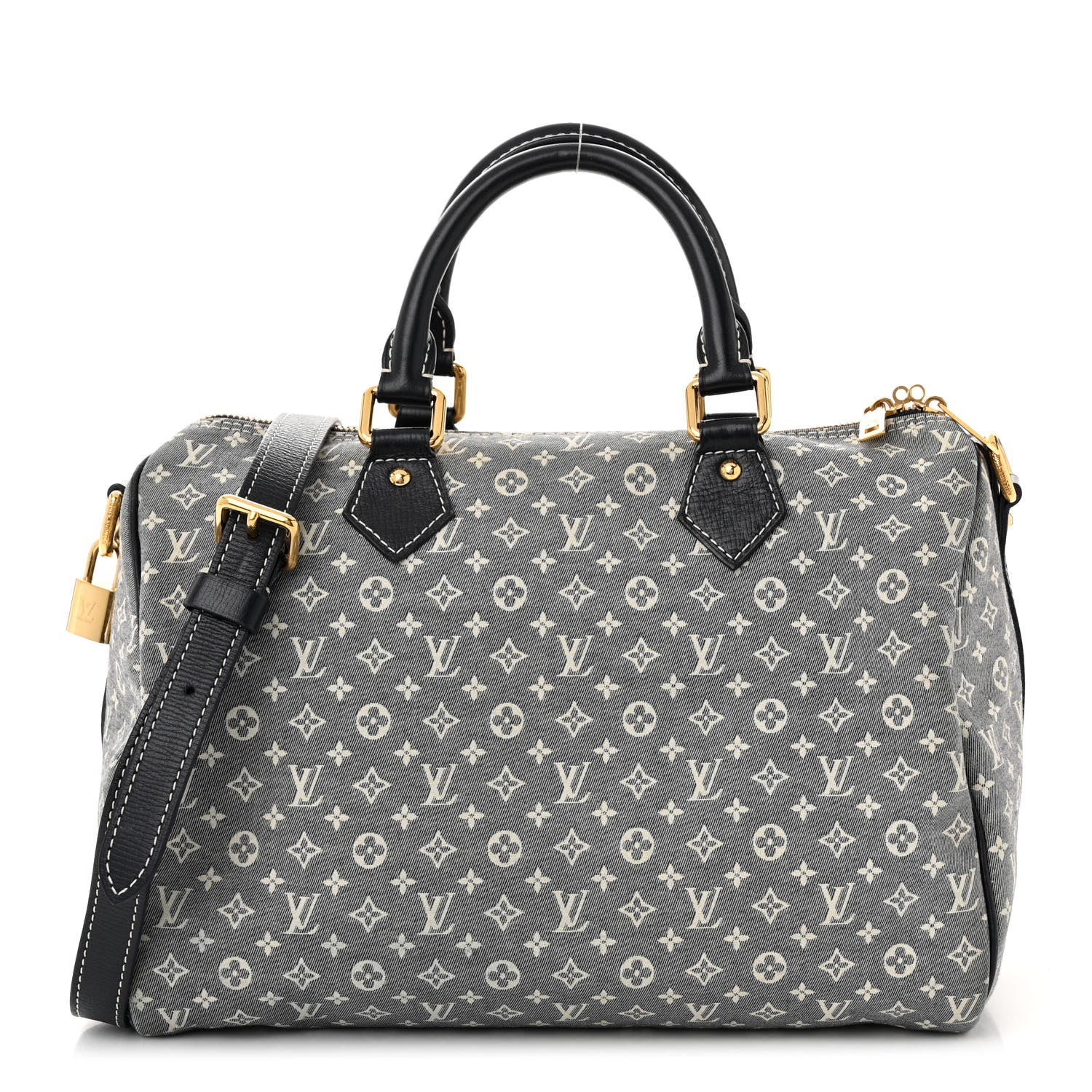 Louis Vuitton Monogram Idylle Speedy Bandouliere 30 Encre 1 of 9
