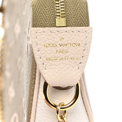 Louis Vuitton Empreinte Spring in the City Mini Pochette Accessories Kaki Beige Cream 6 of 7