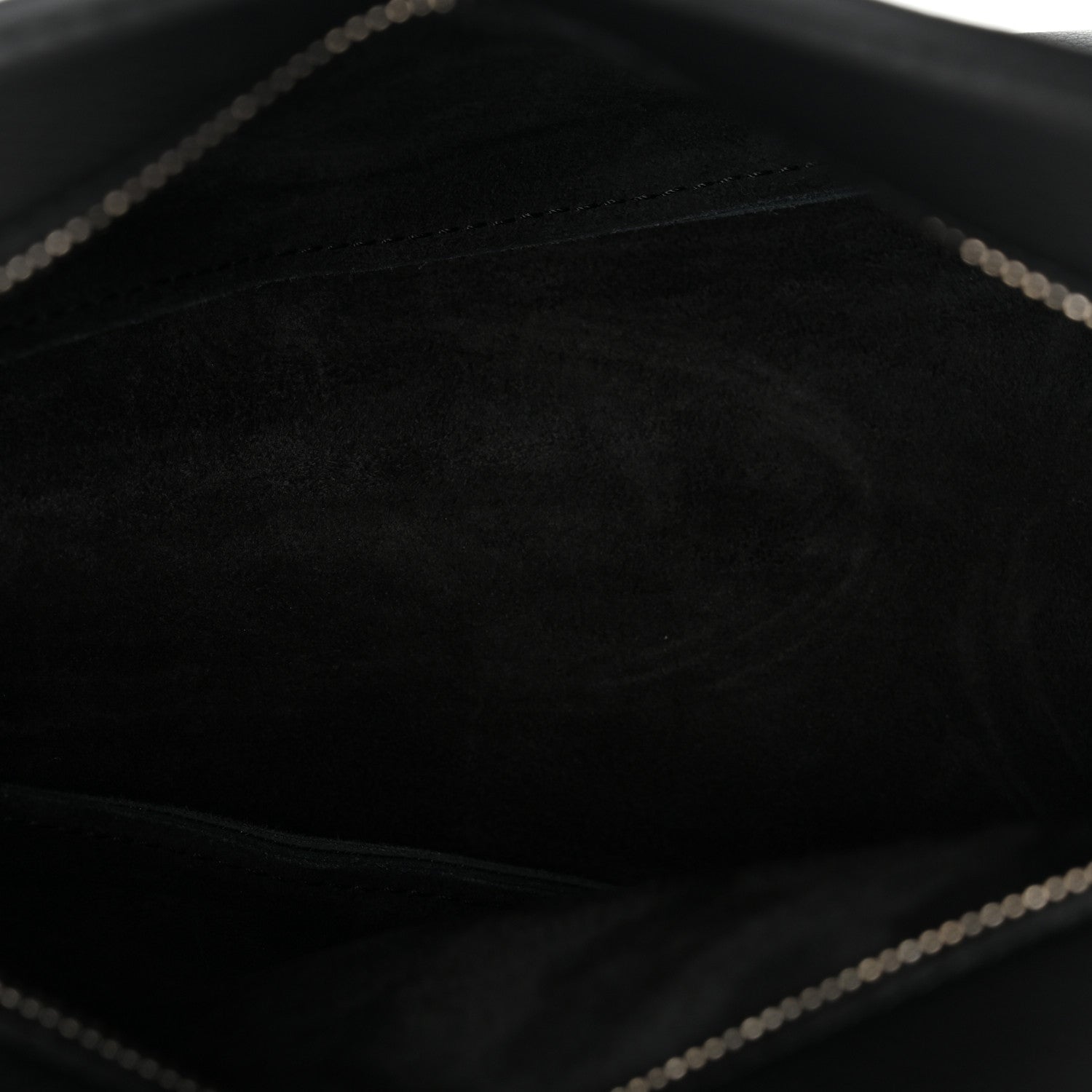 The Row Grained Calfskin Small Slouchy Banana Bag Black 5 of 10