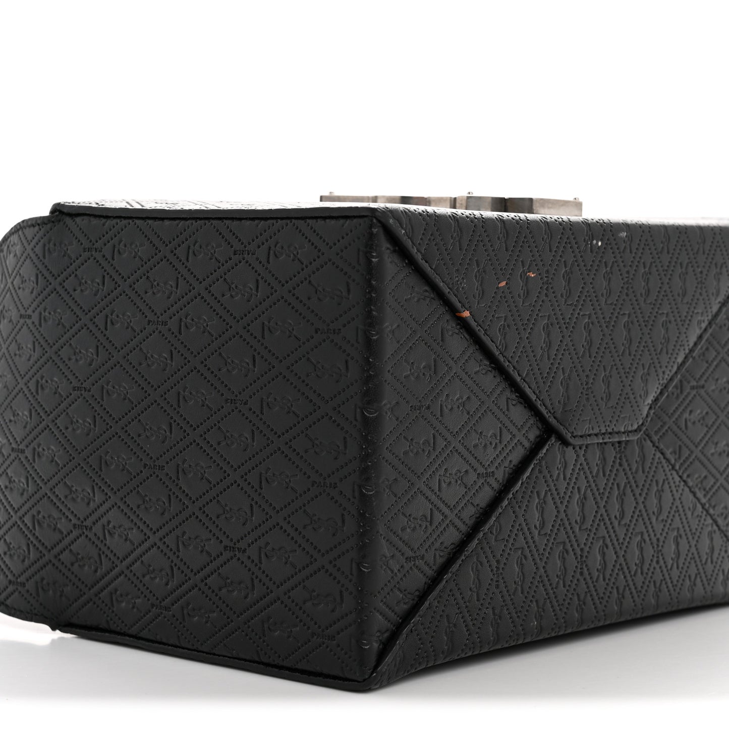 Calfskin Monogram Take Away Box Black