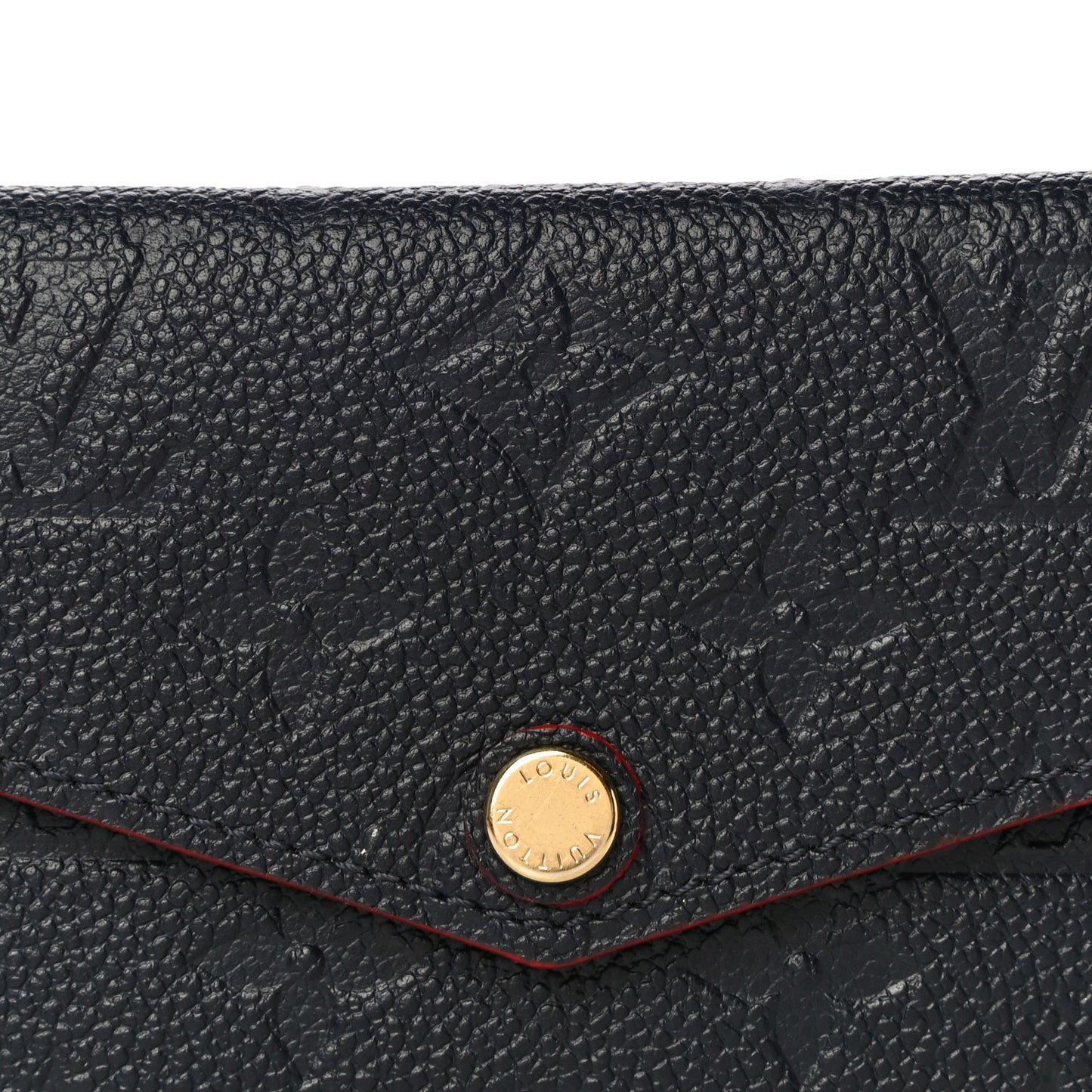 Empreinte Key Pouch Marine Rouge