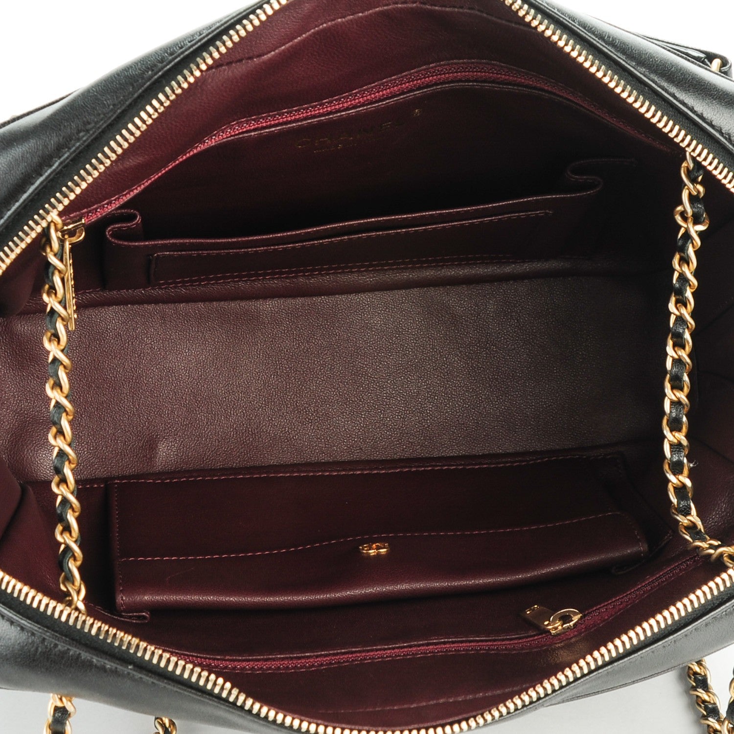 Chanel Lambskin Quilted Coco Vintage Camera Case Black 5 of 7