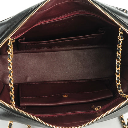 Chanel Lambskin Quilted Coco Vintage Camera Case Black 5 of 7