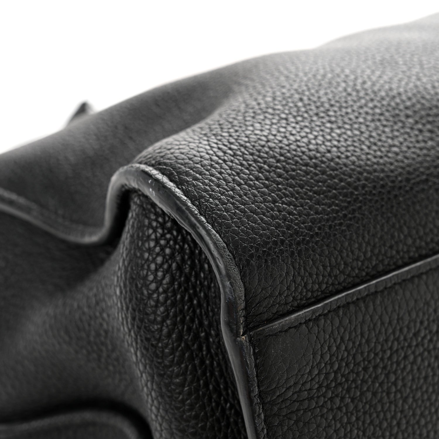 Saint Laurent Grained Calfskin Large Thin Sac De Jour Black 16 of 18