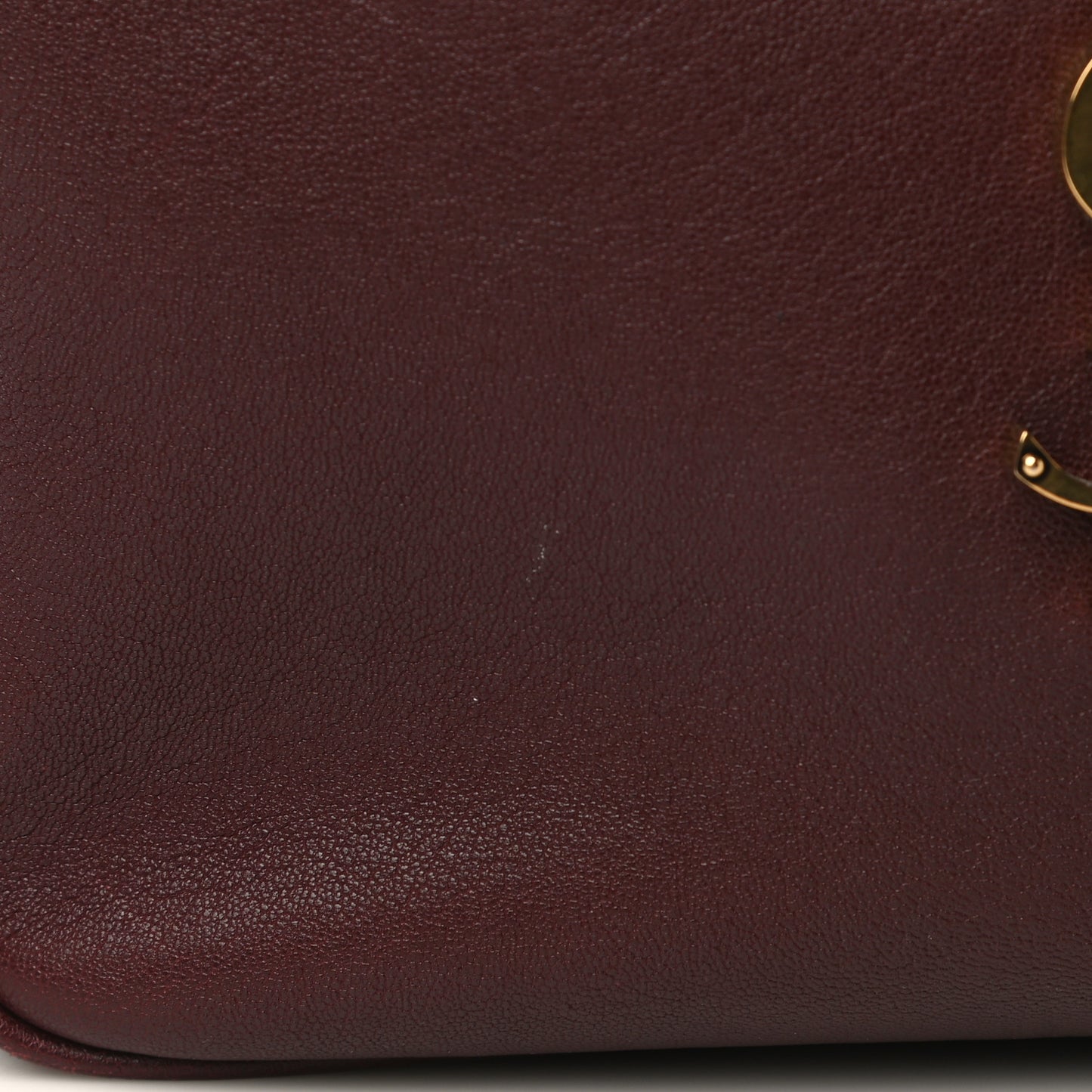 Lambskin Monogram Lou Camera Bag Burgundy