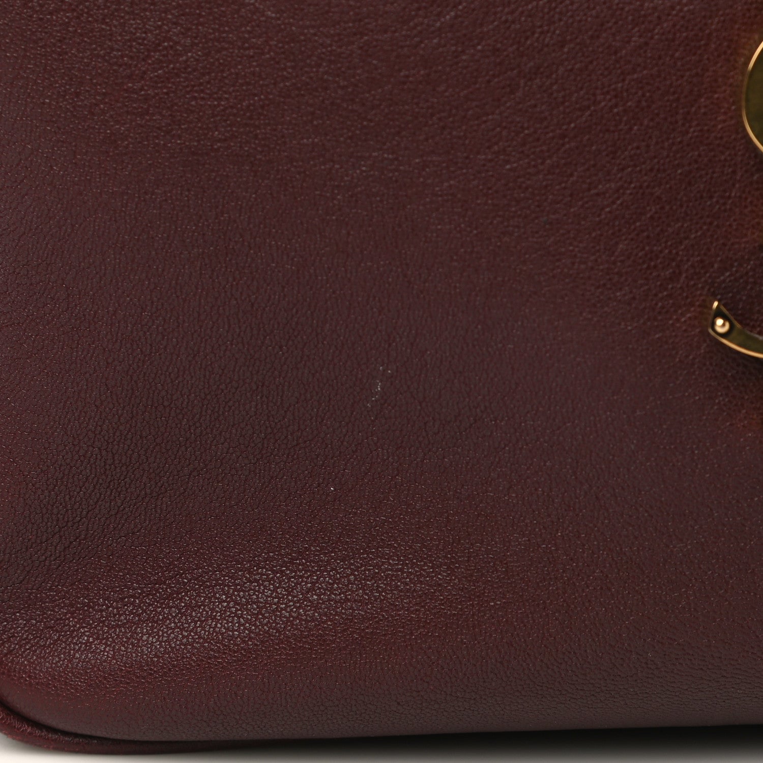Saint Laurent Lambskin Monogram Lou Camera Bag Burgundy 11 of 11