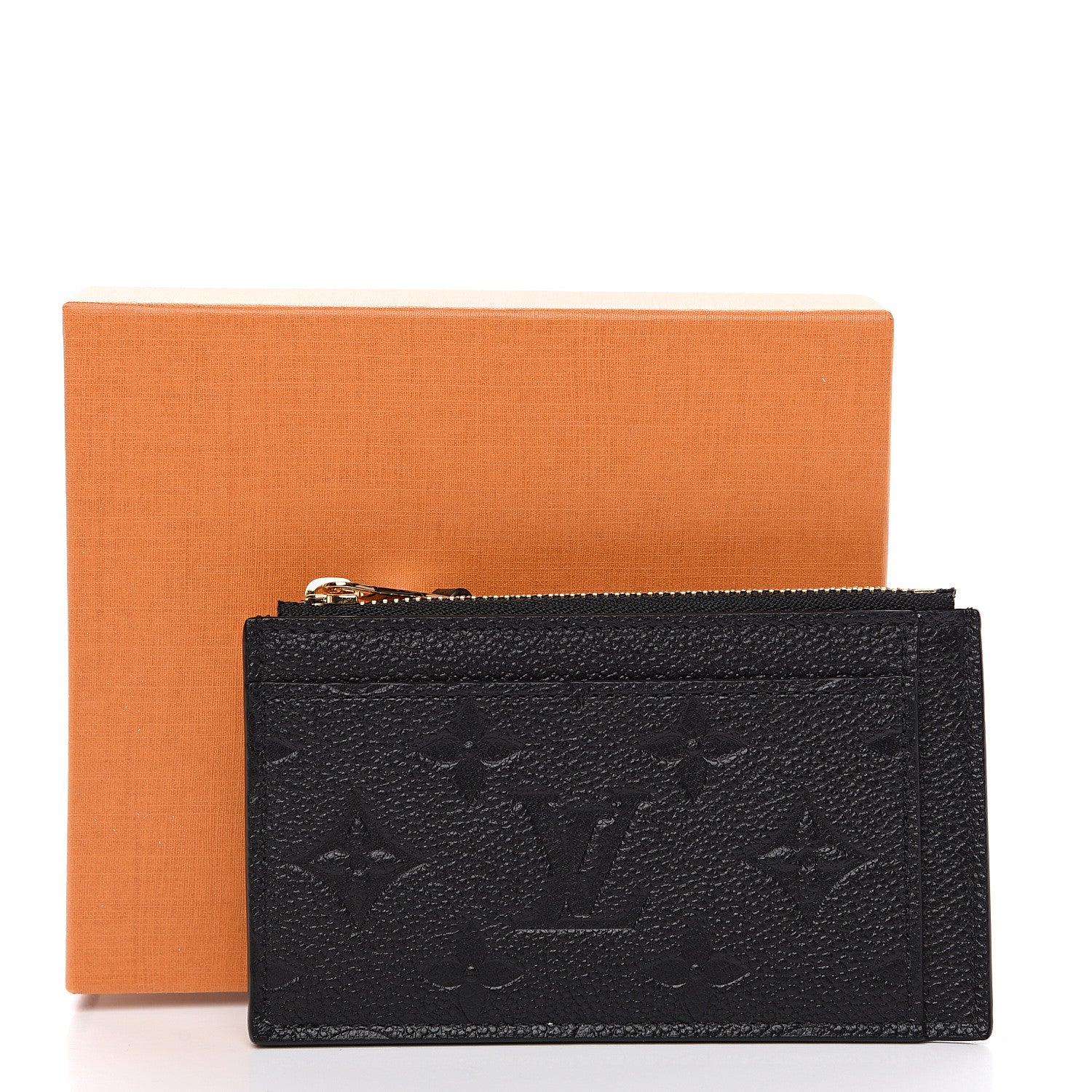 Louis Vuitton Empreinte Zipper Card Holder Black 6 of 6