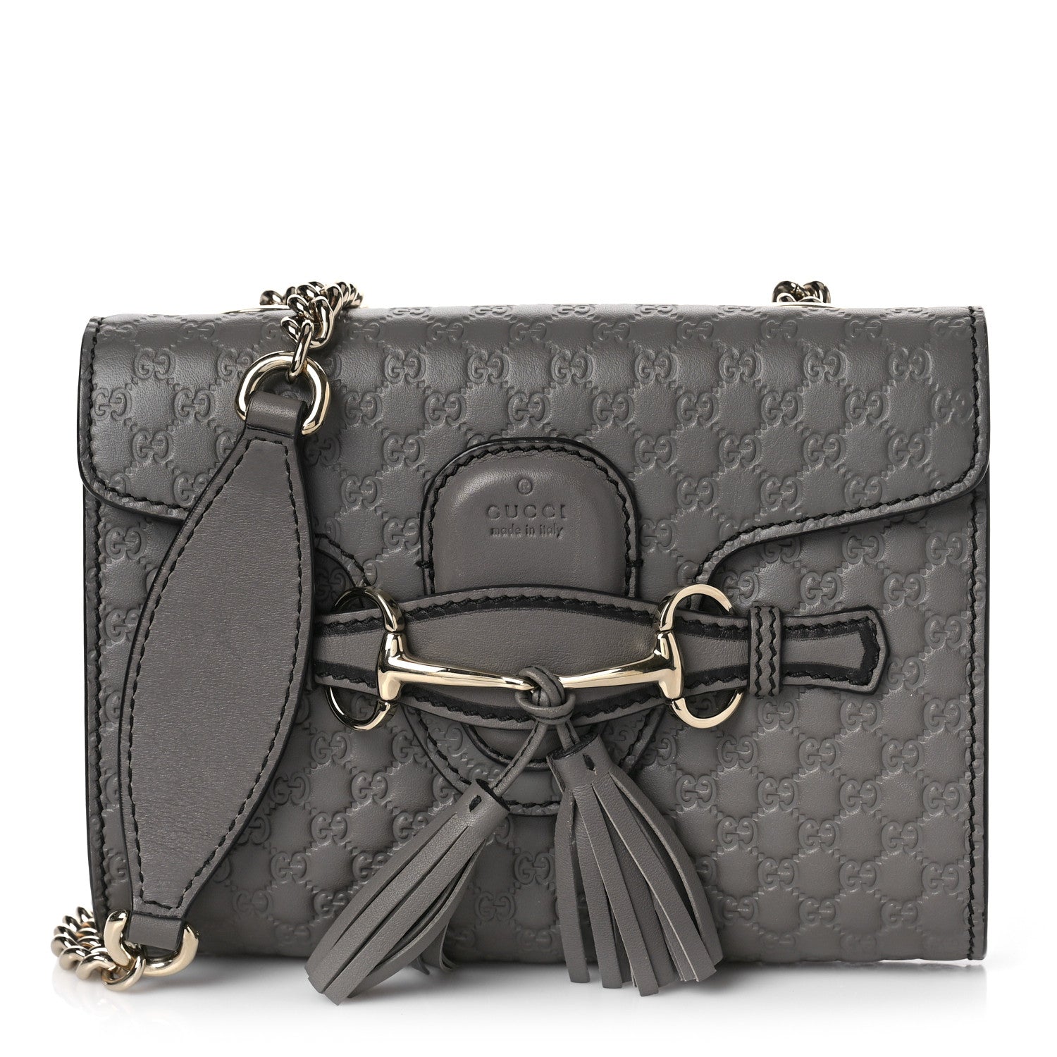 Gucci Soft Microguccissima Mini Emily Chain Shoulder Bag Loess 1 of 9