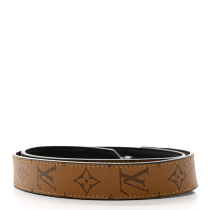 Louis Vuitton Reverse Monogram Bandouliere Shoulder Strap XL Black 2 of 5