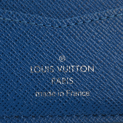 Louis Vuitton Damier Graphite Slender Wallet Blue 6 of 9