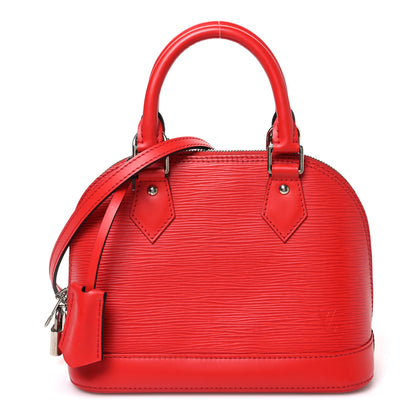 Louis Vuitton Epi Alma BB Coquelicot 1 of 10