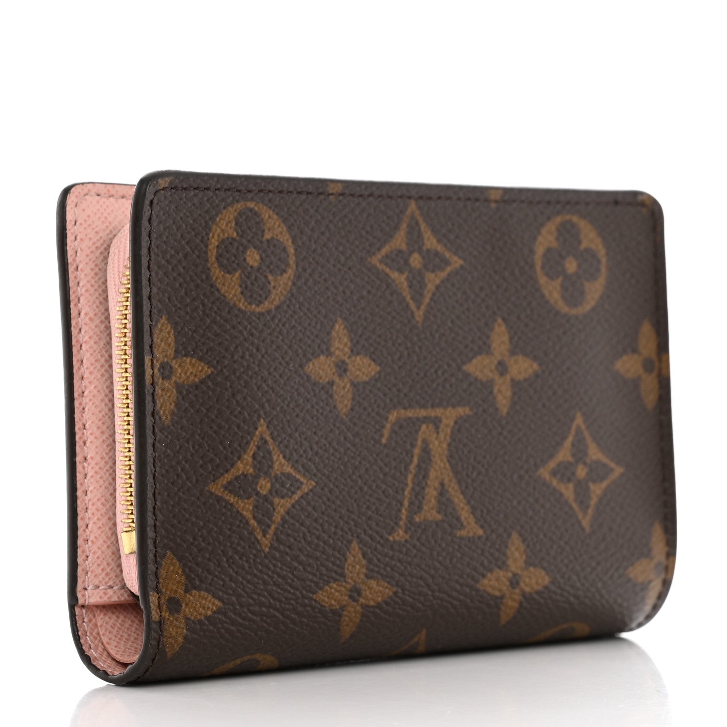 Louis Vuitton Monogram Juliette Wallet Rose Ballerine 3 of 8