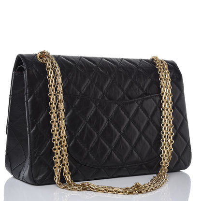 Chanel Aged Calfskin Quilted 2.55 Reissue 226 Flap Black 3 of 7