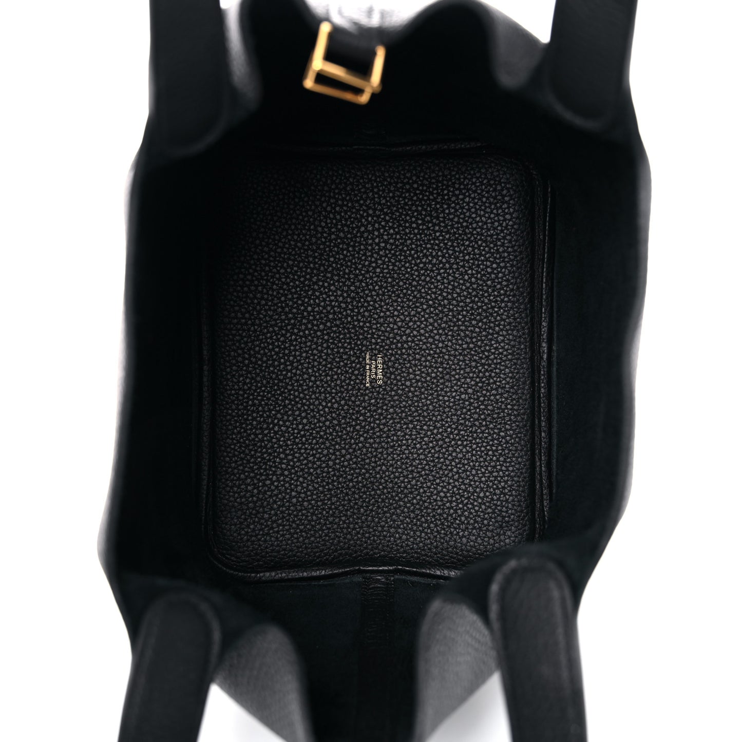 Taurillon Clemence Picotin Lock 22 MM Black