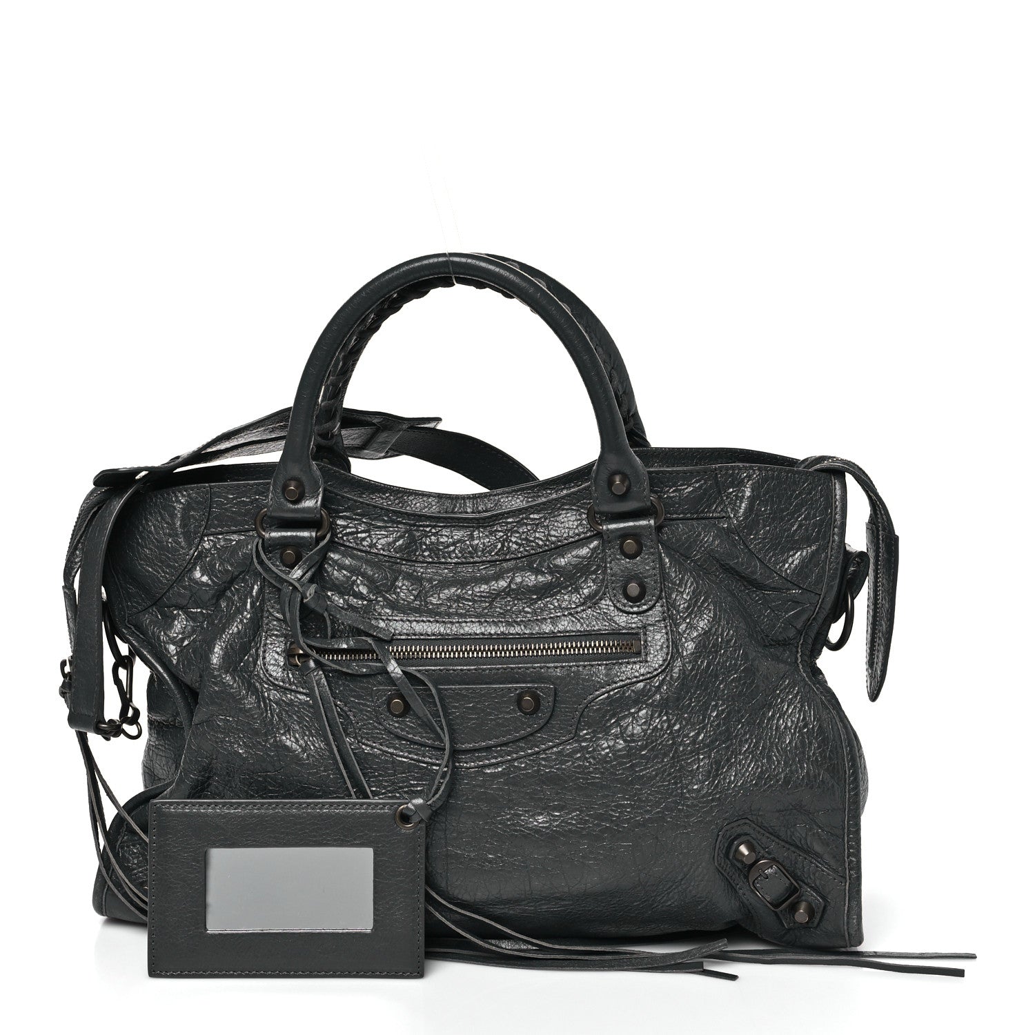 Balenciaga Agneau Classic Hardware City Gris Fossile 3 of 10
