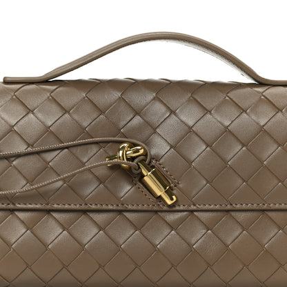 Bottega Veneta Nappa Intrecciato Long Andiamo Top Handle Clutch Pinecone 8 of 8