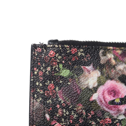 Givenchy Coated Canvas Roses Camouflage Print Medium Antigona Zip Pouch Black 8 of 8