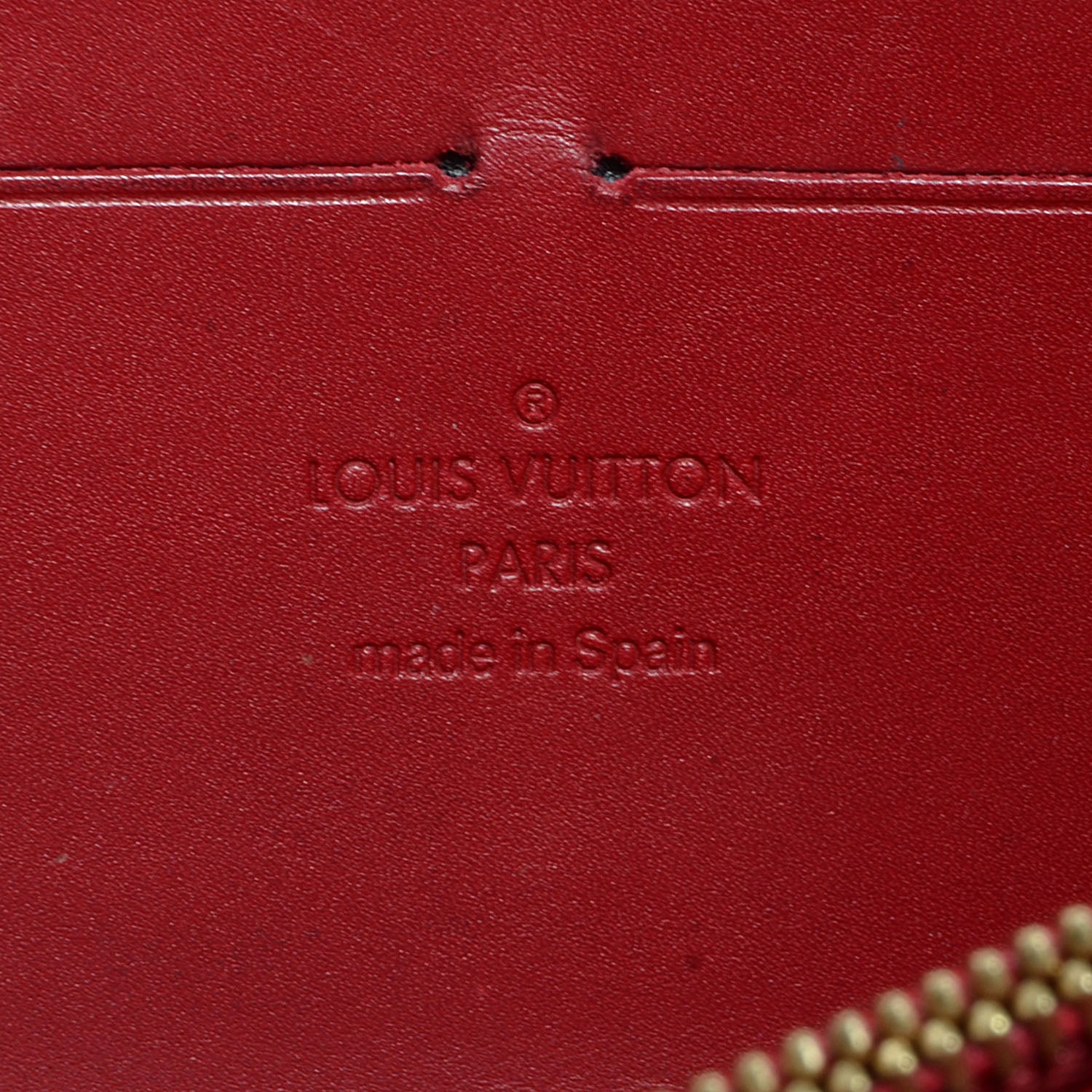 Louis Vuitton Vernis Zippy Wallet Pomme D'Amour 4 of 7