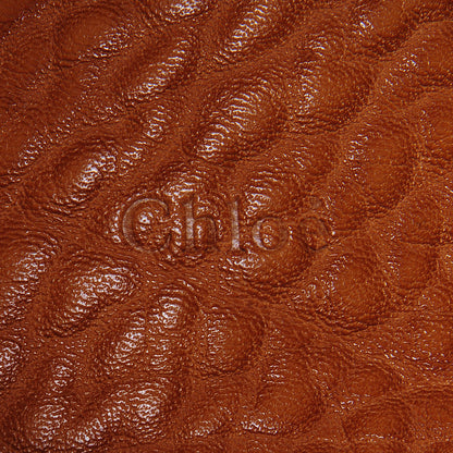 Chloe Pebbled Calfskin Dree Shoulder Bag Brown 5 of 8
