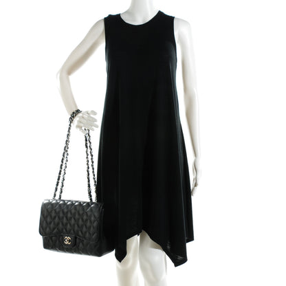 Chanel Caviar Quilted Jumbo Single Flap Black 2 of 7