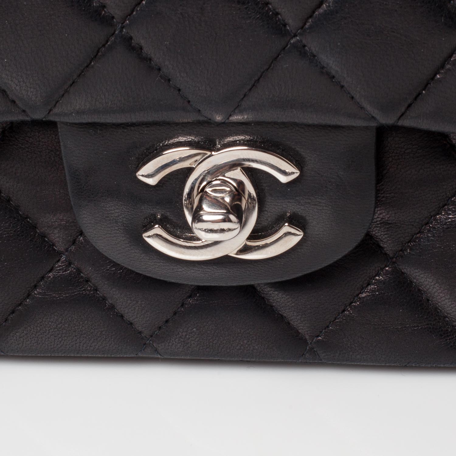 Chanel Lambskin Medium Double Flap Black 6 of 11