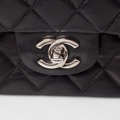 Chanel Lambskin Medium Double Flap Black 6 of 11