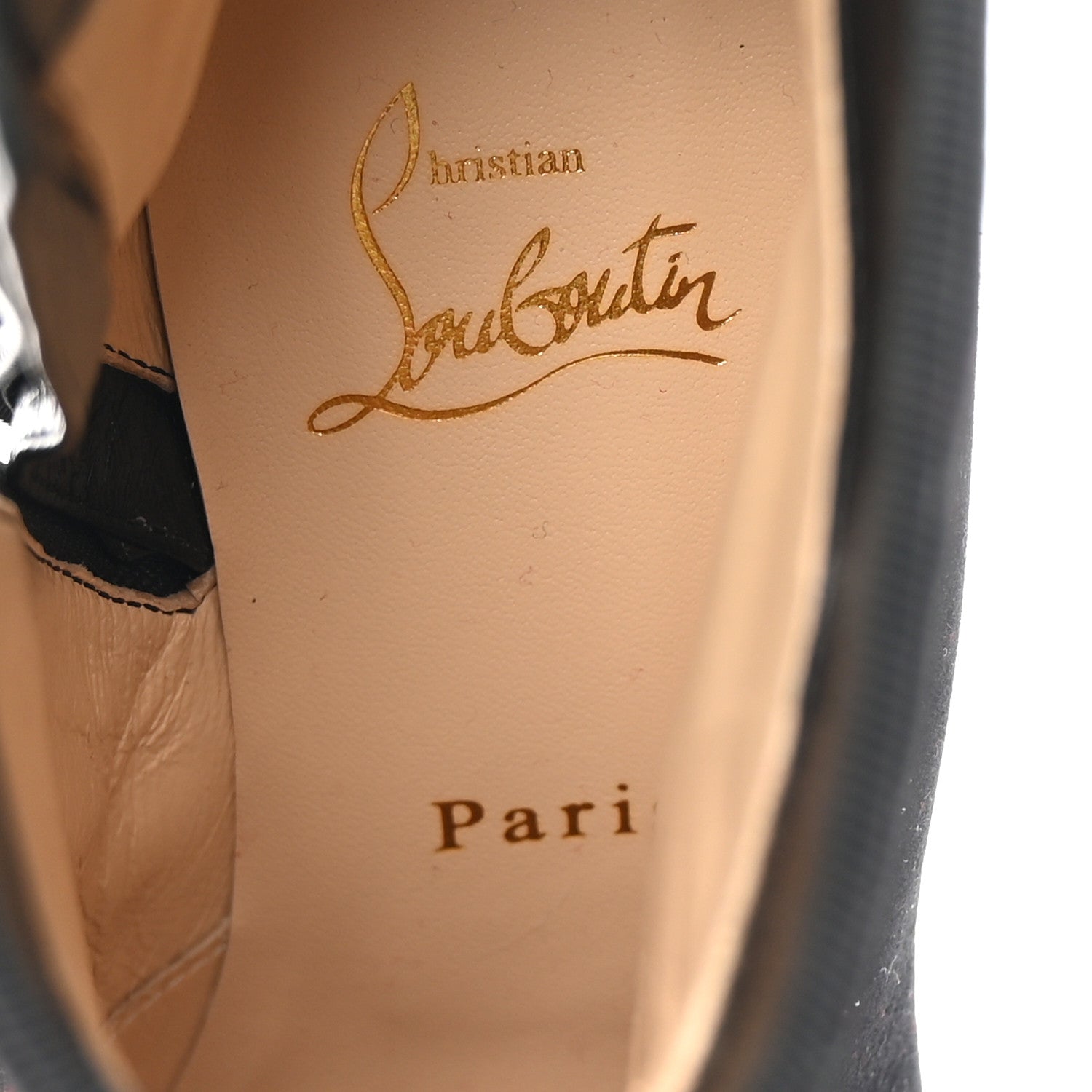 Christian Louboutin Velvet Galactica Moulamax 85 Booties 36.5 Black 8 of 8
