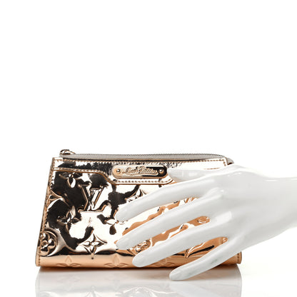 Louis Vuitton Monogram Miroir Trousse Cosmetic Bag Gold 2 of 7