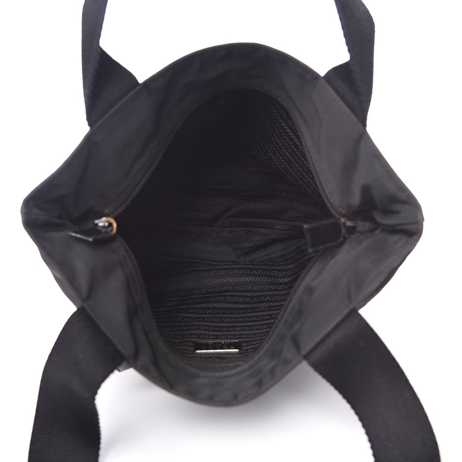 Prada Tessuto Nylon Tote Black 5 of 13