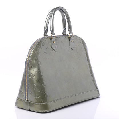Louis Vuitton Vernis Alma GM Givre 3 of 11