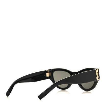Saint Laurent Acetate Sunglasses SL M94 Black 4 of 8