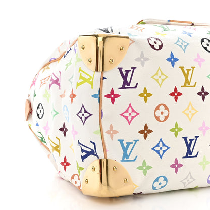 Louis Vuitton Monogram Multicolor Speedy 30 White 9 of 13