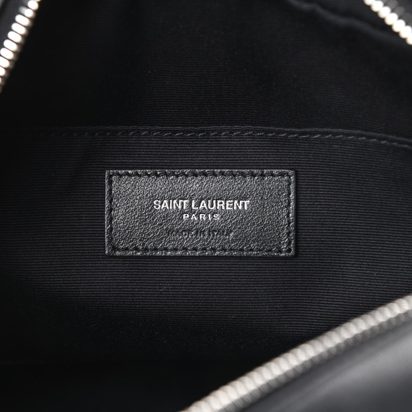 Lambskin Monogram Small Lou Camera Bag Black