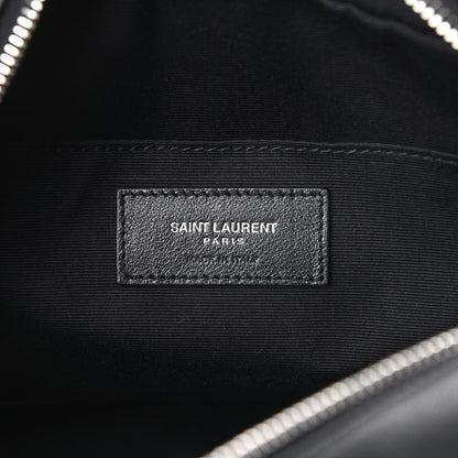 Saint Laurent Lambskin Monogram Small Lou Camera Bag Black 6 of 13
