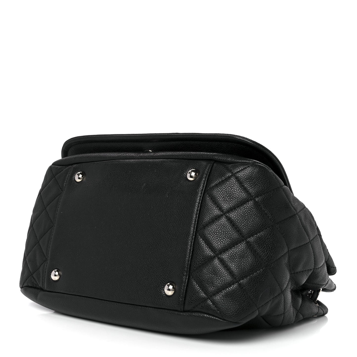 Caviar Timeless CC Accordion Flap Black
