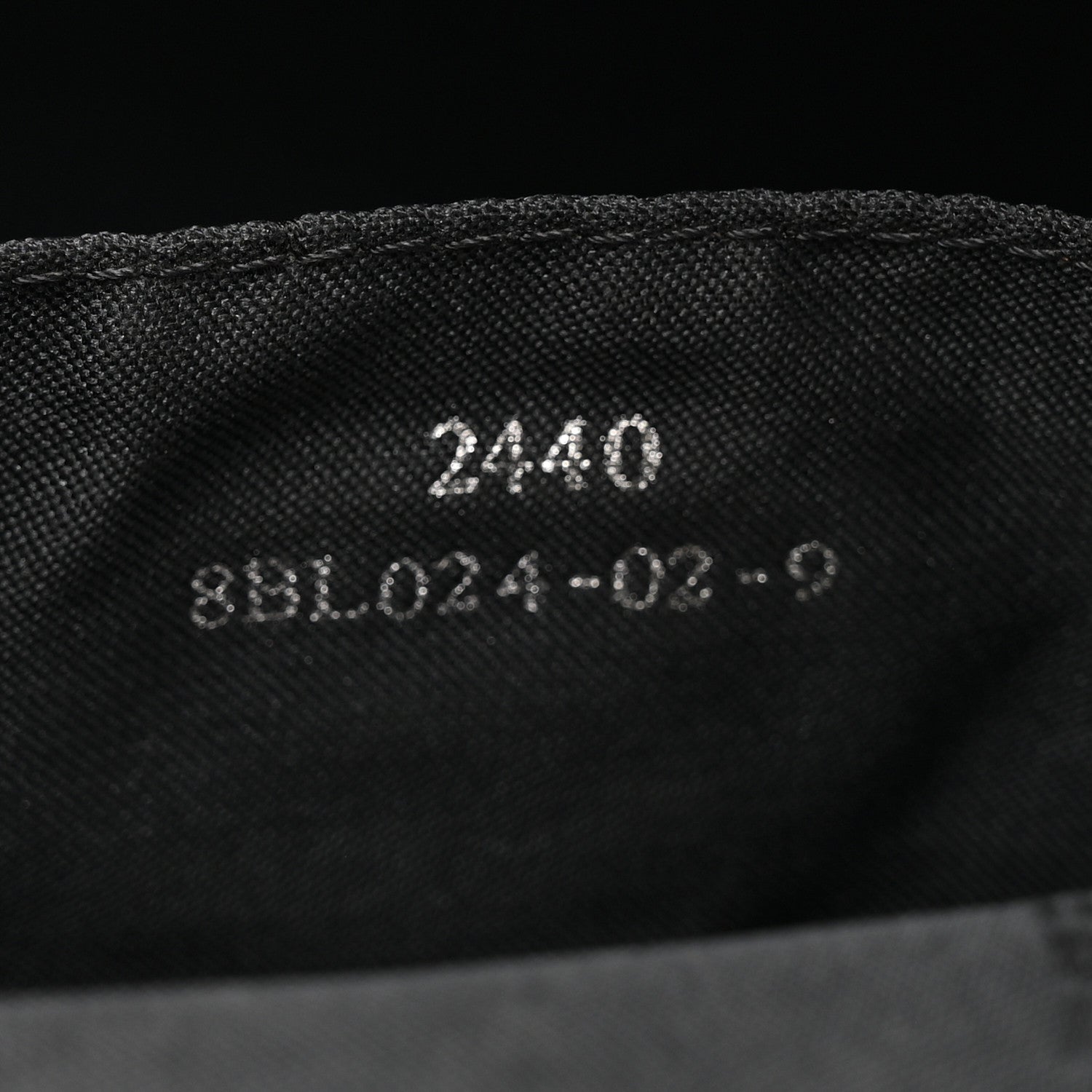 Fendi Zucchino Pochette Black 7 of 11