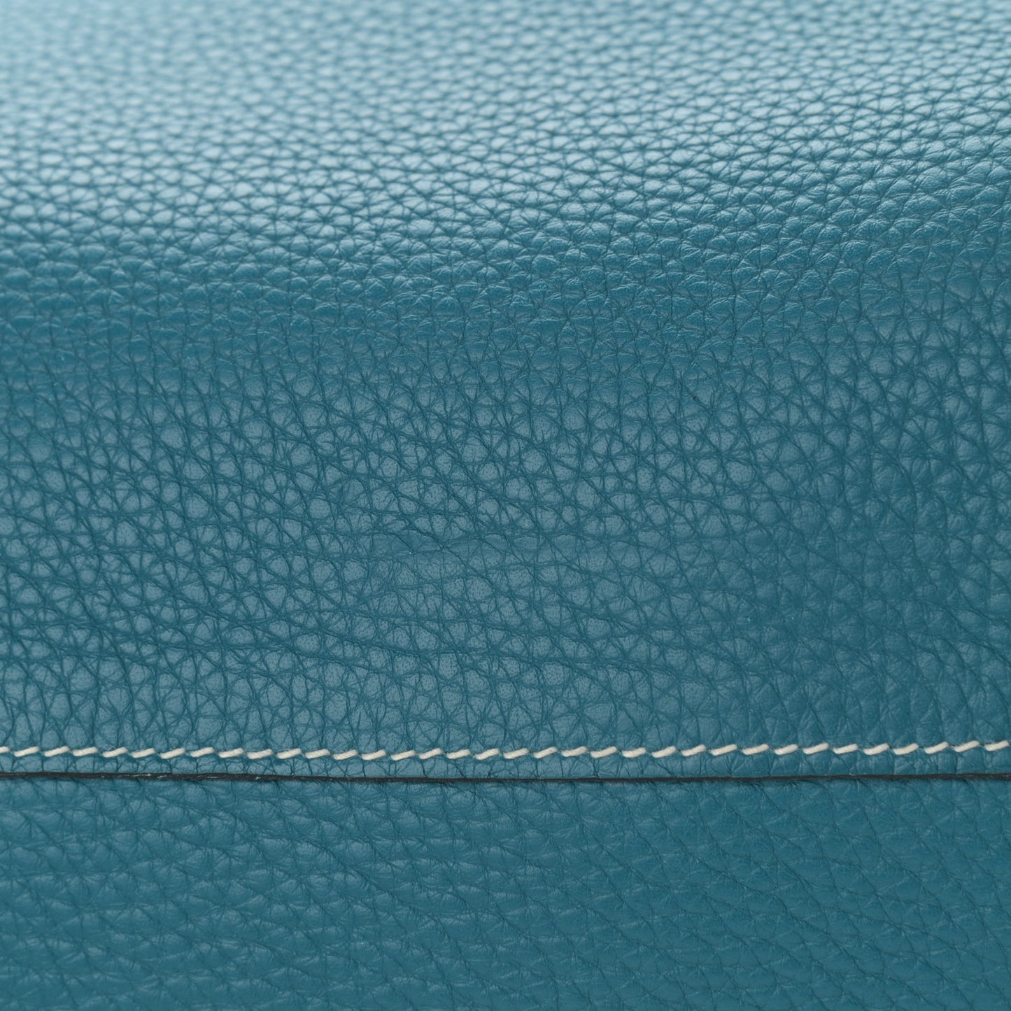 Taurillon Clemence Double Sens 36 Reversible Tote Bleu Sapphire Izmir