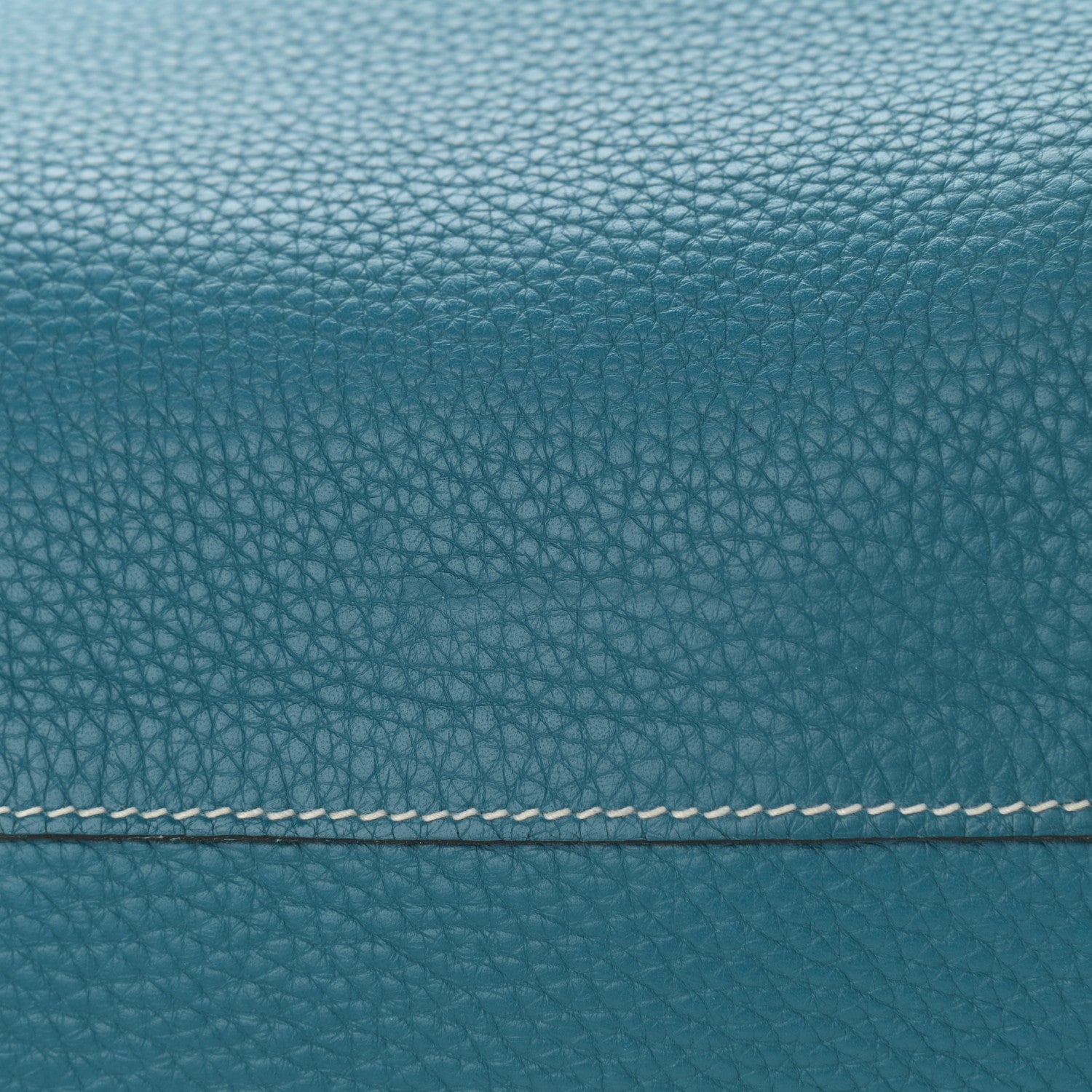 Hermes Taurillon Clemence Double Sens 36 Reversible Tote Bleu Sapphire Izmir 15 of 15