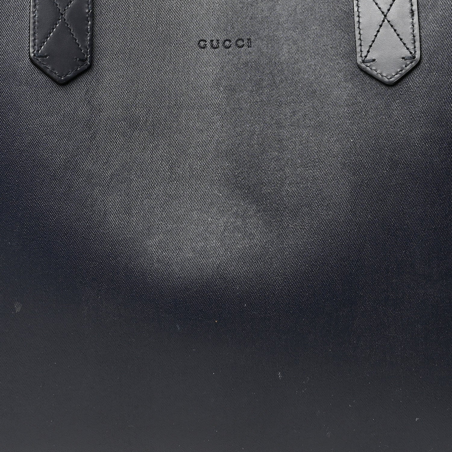 Gucci GG Supreme Monogram Blooms Medium Reversible Tote Beige Blue Navy 13 of 17