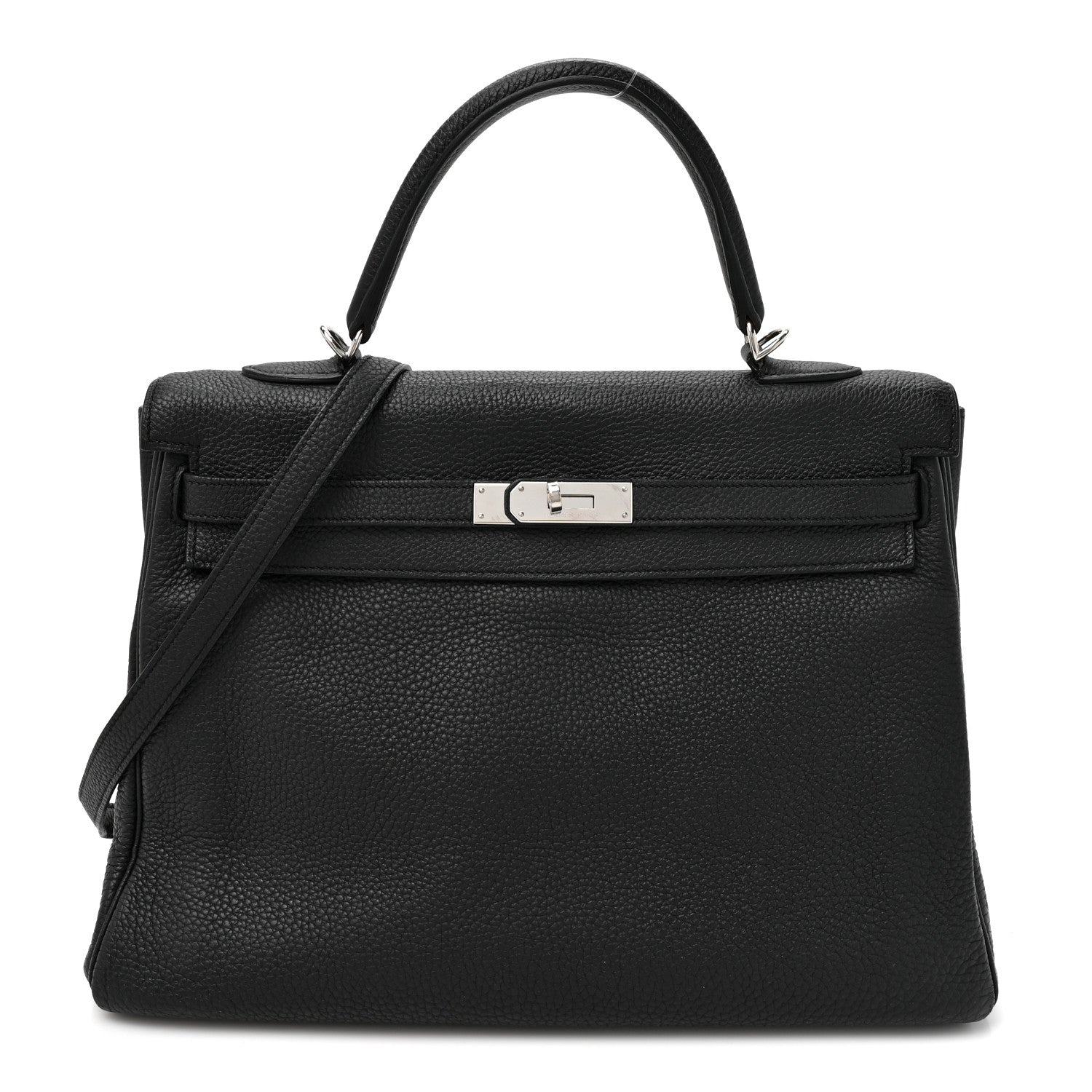 Hermes Togo Kelly Retourne 35 Black 1 of 13