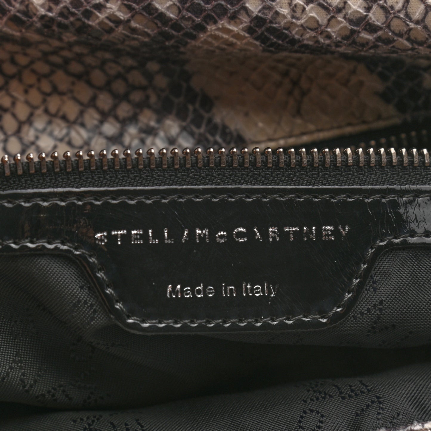 Eco Python Small Falabella Tote