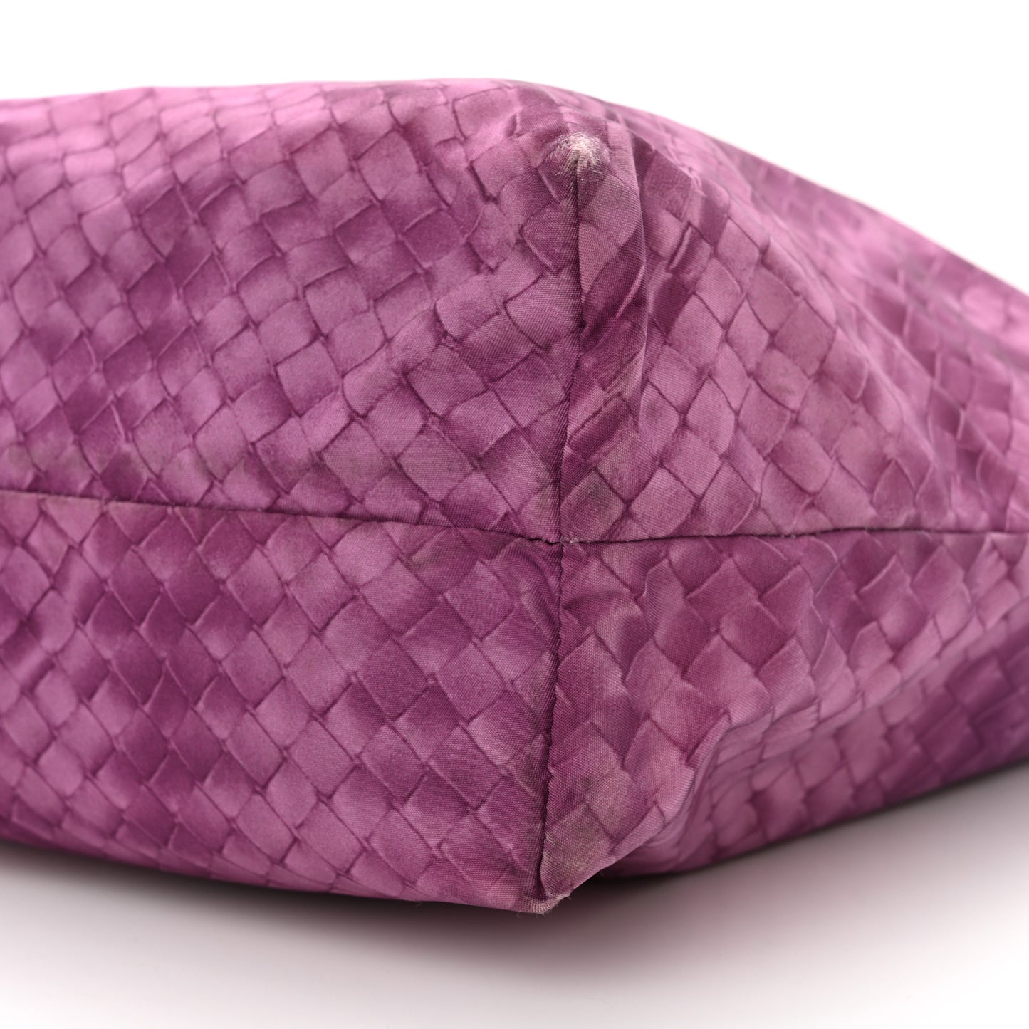 Nylon Large Intrecciolusion Tote Corallo
