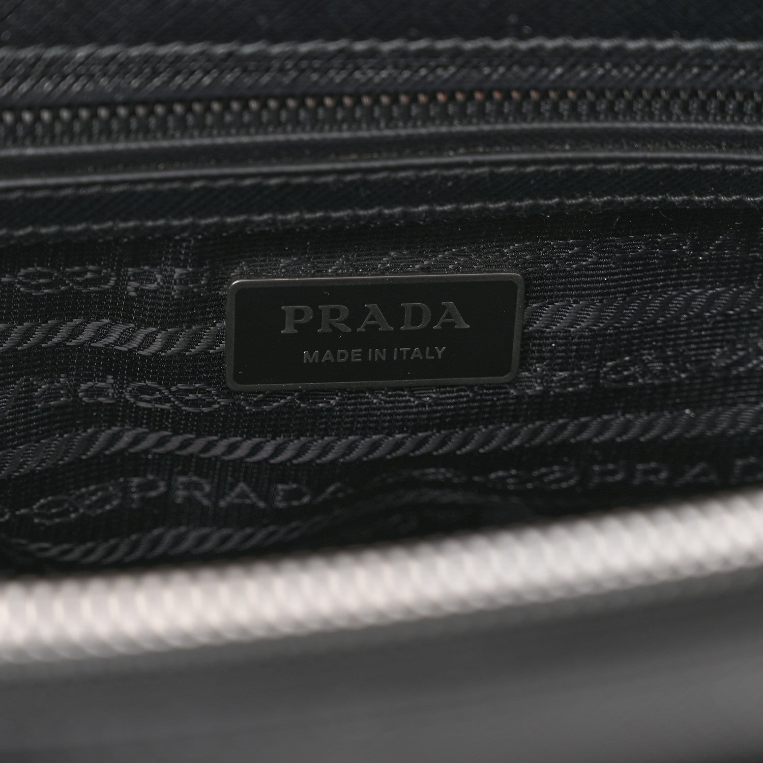 Prada Saffiano Small Galleria Double Zip Tote Black 6 of 11