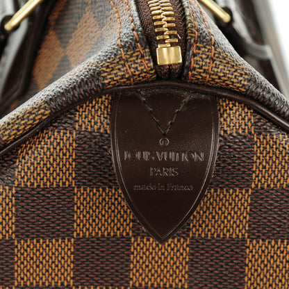 Louis Vuitton Damier Ebene Speedy 30 6 of 7