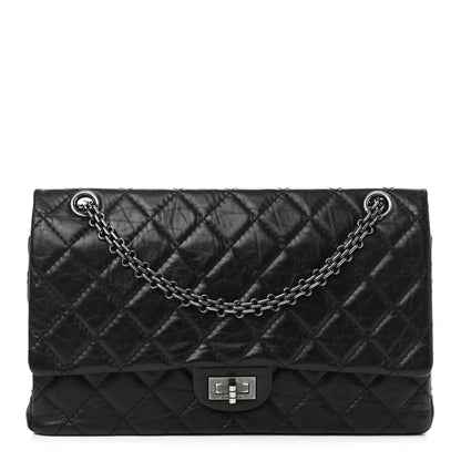 Chanel Aged Calfskin Quilted 2.55 Reissue 226 Flap Black 1 of 9