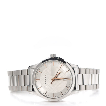 Gucci Stainless Steel 38mm G-Timeless Quartz Watch 2 of 7
