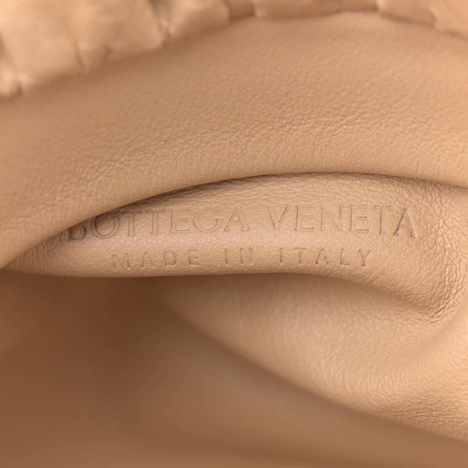 Bottega Veneta Paper The Pouch Chain Kraft 6 of 10