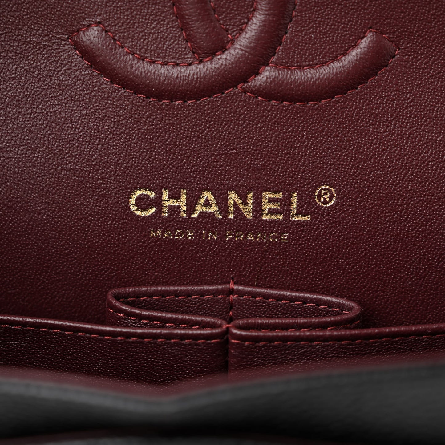 Caviar Quilted Small Double Flap Black